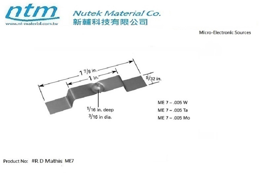 Micro-Electronic Sources-ME7